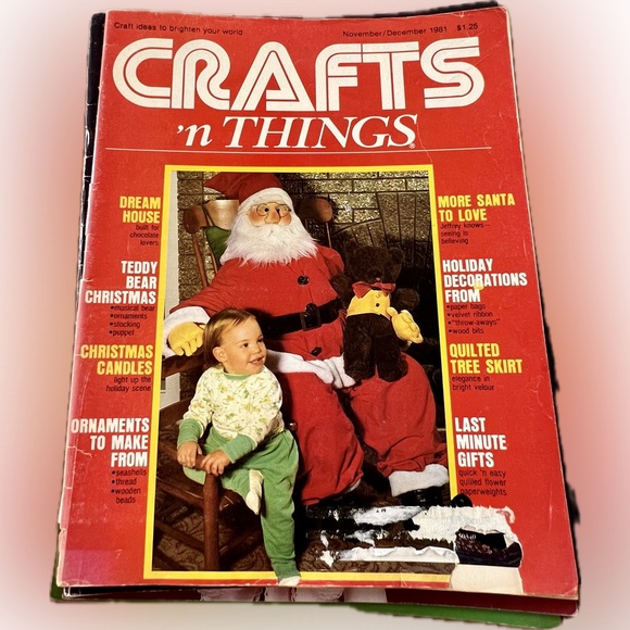 Vtg Craft Books lot of 5 1980s Christmas Sew Paint Quill Cross Stitch Patterns - Picture 4 of 16